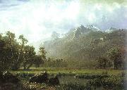 Albert Bierstadt The Sierras near Lake Tahoe, California china oil painting reproduction